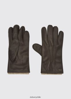 Dubarry hombres guantes de cuero lisryan caoba accesorios 8DN2481046 Dubarry Clothing Chile