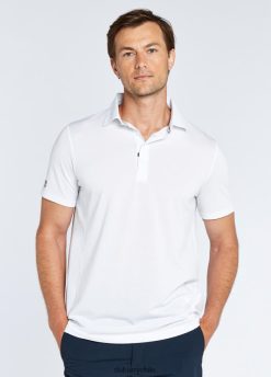 Dubarry hombres polo manga corta sorrento blanco ropa 8DN248998 Dubarry Clothing Chile
