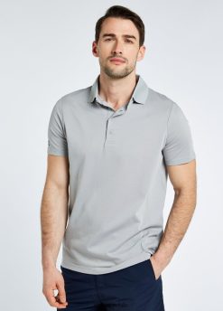 Dubarry hombres polo manga corta sorrento platino ropa 8DN2481030 Dubarry Clothing Chile