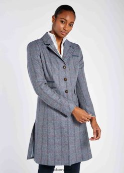 Dubarry mujer abrigo de lana de endrino neblina de mezclilla ropa 8DN248209 Dubarry Coat