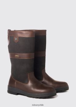 Dubarry mujer bota campestre kildare negro/marrón calzado 8DN24882 Dubarry Clothing Chile