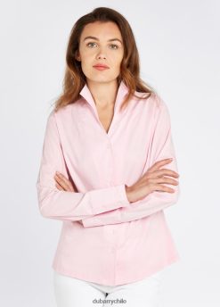 Dubarry mujer camisa de campanilla blanca rosa pálido ropa 8DN248181 Dubarry Coat