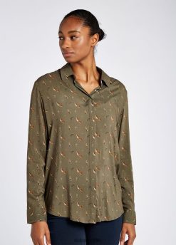 Dubarry mujer camisa de huerta verde oscuro ropa 8DN248775 Dubarry Coat Chile