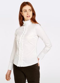 Dubarry mujer camisa de manzanilla blanco ropa 8DN248179 Dubarry Coat Chile