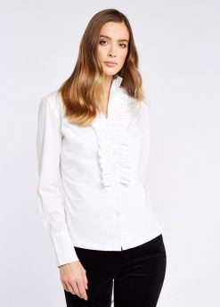 Dubarry mujer camisa hortensia blanco ropa 8DN248184 Dubarry Clare Boots