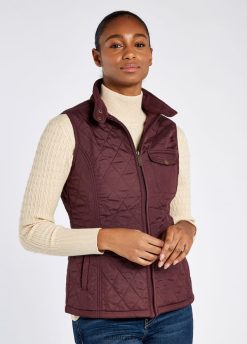 Dubarry mujer chaleco acolchado de ratán grosella ropa 8DN248526 Dubarry Clothing Chile
