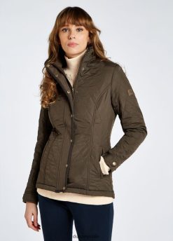 Dubarry mujer chaqueta acolchada camlodge aceituna ropa 8DN248205 Dubarry Coat