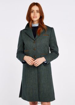 Dubarry mujer chaqueta de tweed endrino neblina ropa 8DN248249 Dubarry Coat