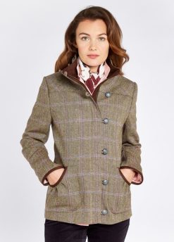 Dubarry mujer chaqueta de tweed helecho rosa de madera ropa 8DN248231 Dubarry Coat Chile