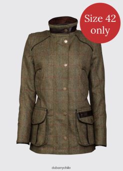 Dubarry mujer chaqueta de tweed marlfield musgo ropa 8DN248683 Dubarry Coat Chile