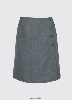 Dubarry mujer falda ajustada de tweed de mejorana neblina ropa 8DN248698 Dubarry Clothing Chile