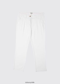 Dubarry mujer pantalones capri de caña blanco ropa 8DN248598 Dubarry Clothing Chile