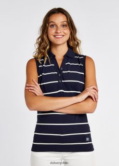 Dubarry mujer polo a rayas graciahill marina de guerra ropa 8DN248149 Dubarry Coat