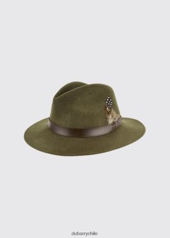 Dubarry mujer sombrero de fieltro gallagher aceituna accesorios 8DN248403 Dubarry Coat Chile