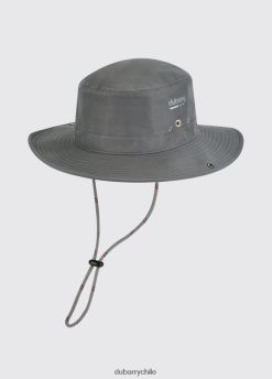 Dubarry mujer sombrero de sol con ala de Génova grafito accesorios 8DN248394 Dubarry Clothing Chile