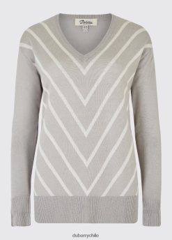 Dubarry mujer suéter de pilltown platino ropa 8DN248726 Dubarry Clothing Chile