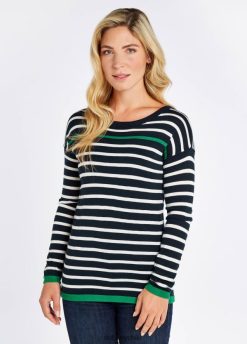 Dubarry mujer suéter leixlip azul marino multicolor ropa 8DN248561 Dubarry Coat