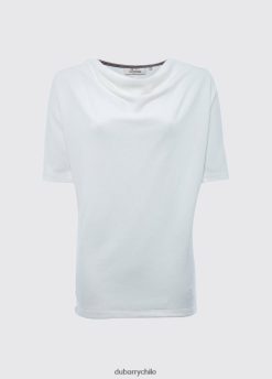 Dubarry mujer top con cuello vuelto de Fermoyle blanco ropa 8DN248646 Dubarry Clothing Chile
